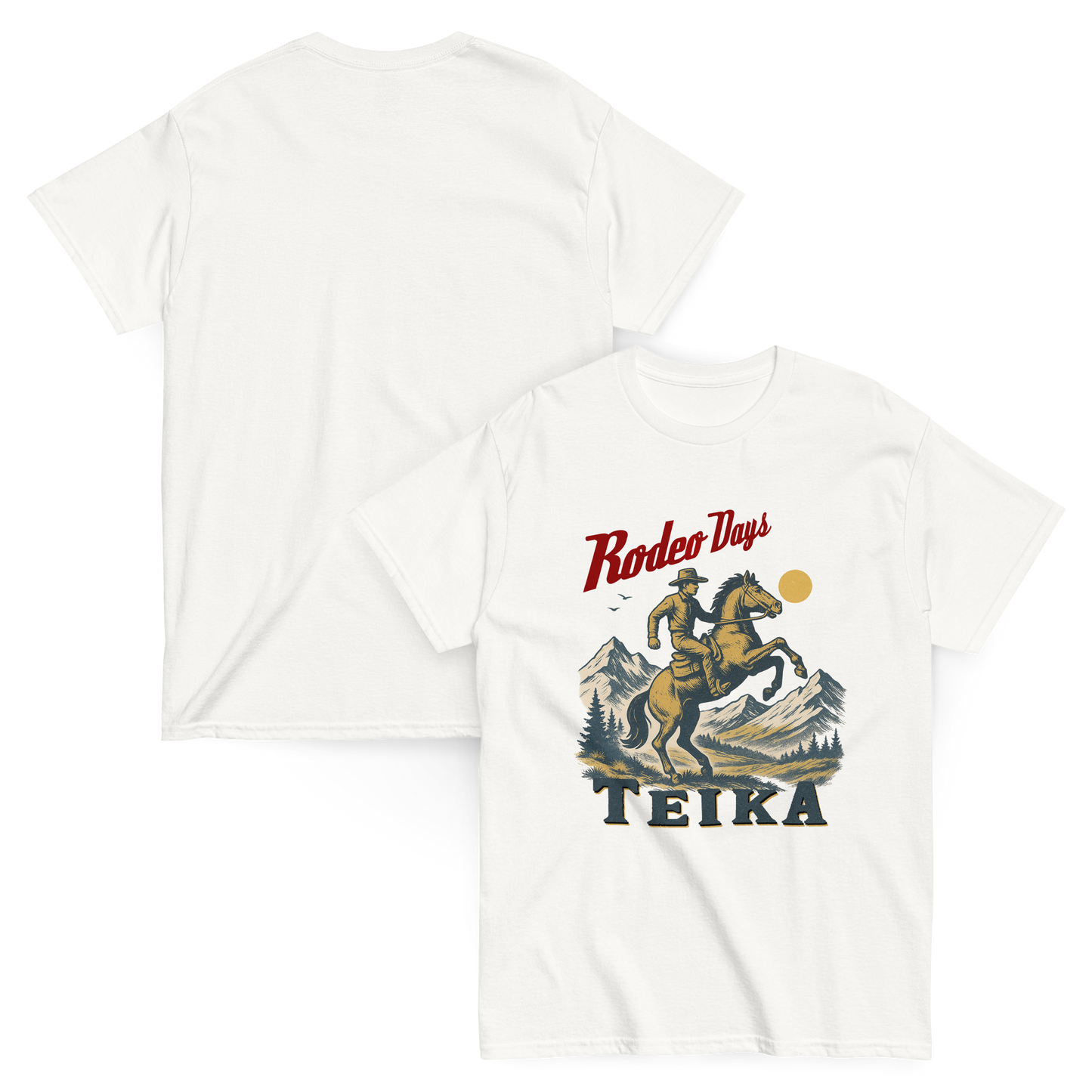 TEIKA "Rodeo Days" Tee, Raina Collection
