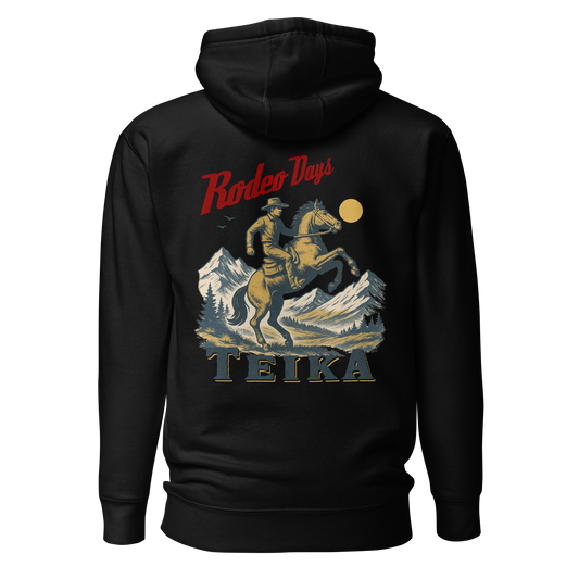 TEIKA "Rodeo Days" Premium Hoodie, Raina Collection