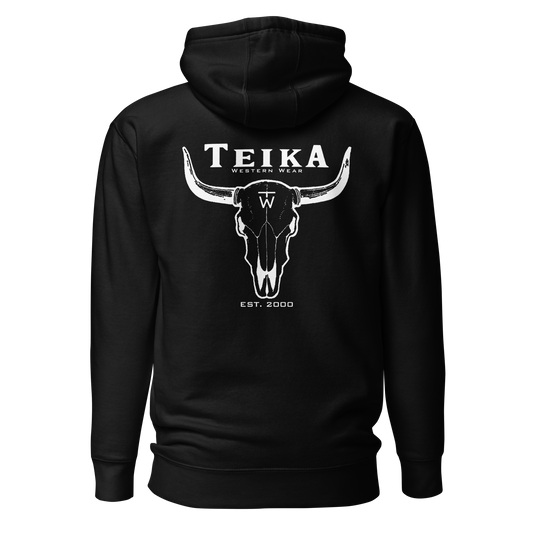 TEIKA “Bull skull” premium hoodie