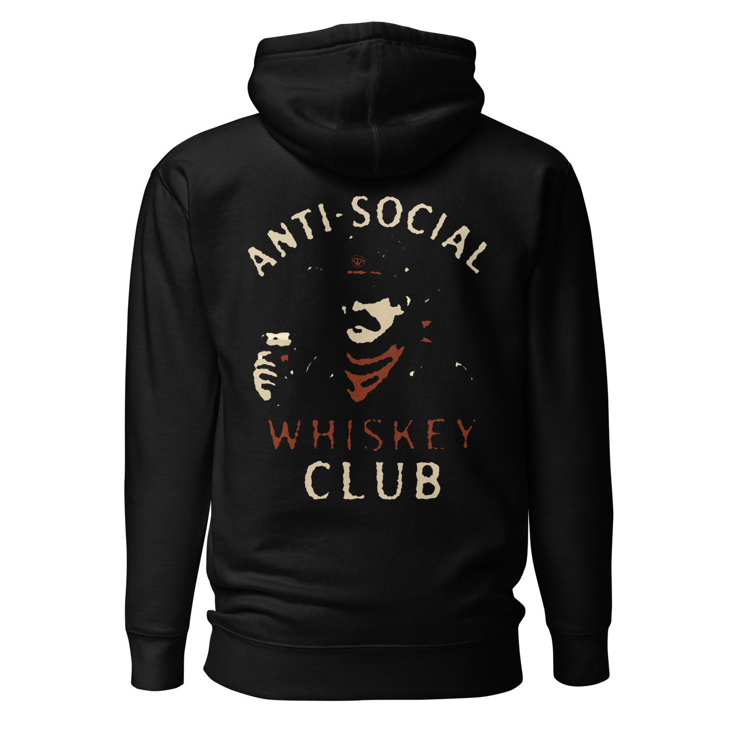 "Anti-Social Whiskey Club" Premium Medium Weight Hoodie