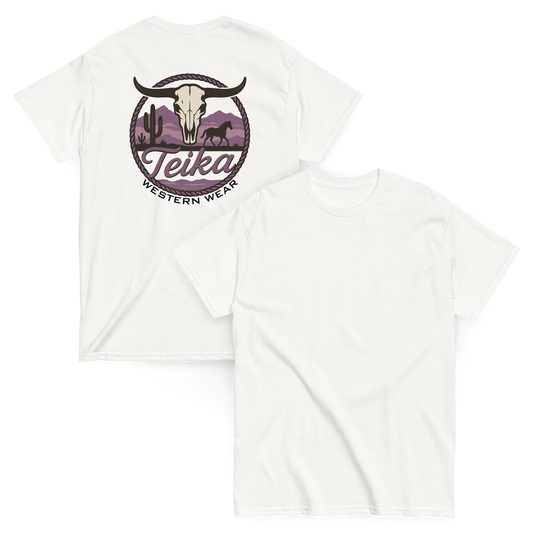 TEIKA "Desert Skull"Tee, Midnight Collection
